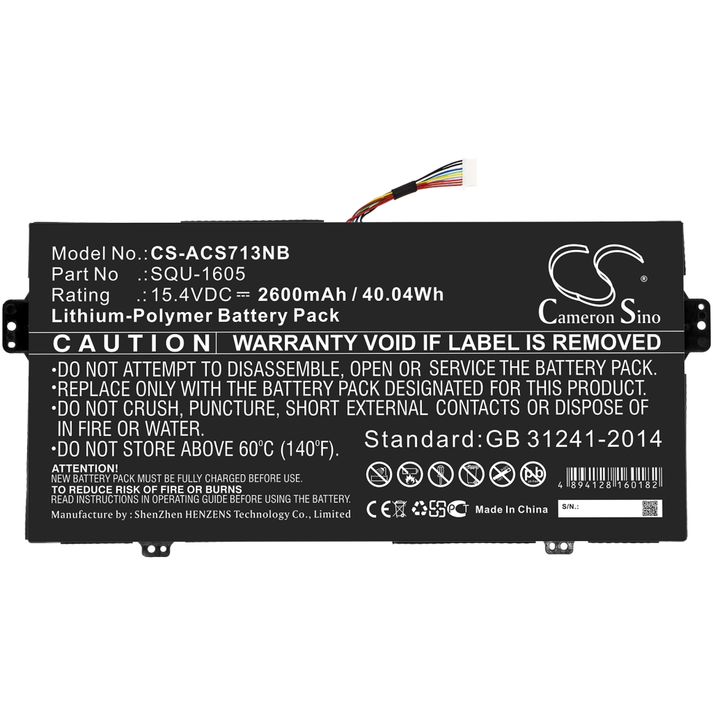 Baterija za prenosnik Acer CS-ACS713NB