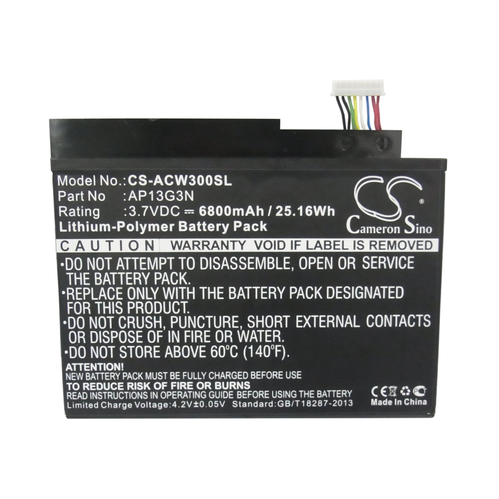 Kompatibilna zamenjava baterije za Acer AP13G3N,KT.00203.005