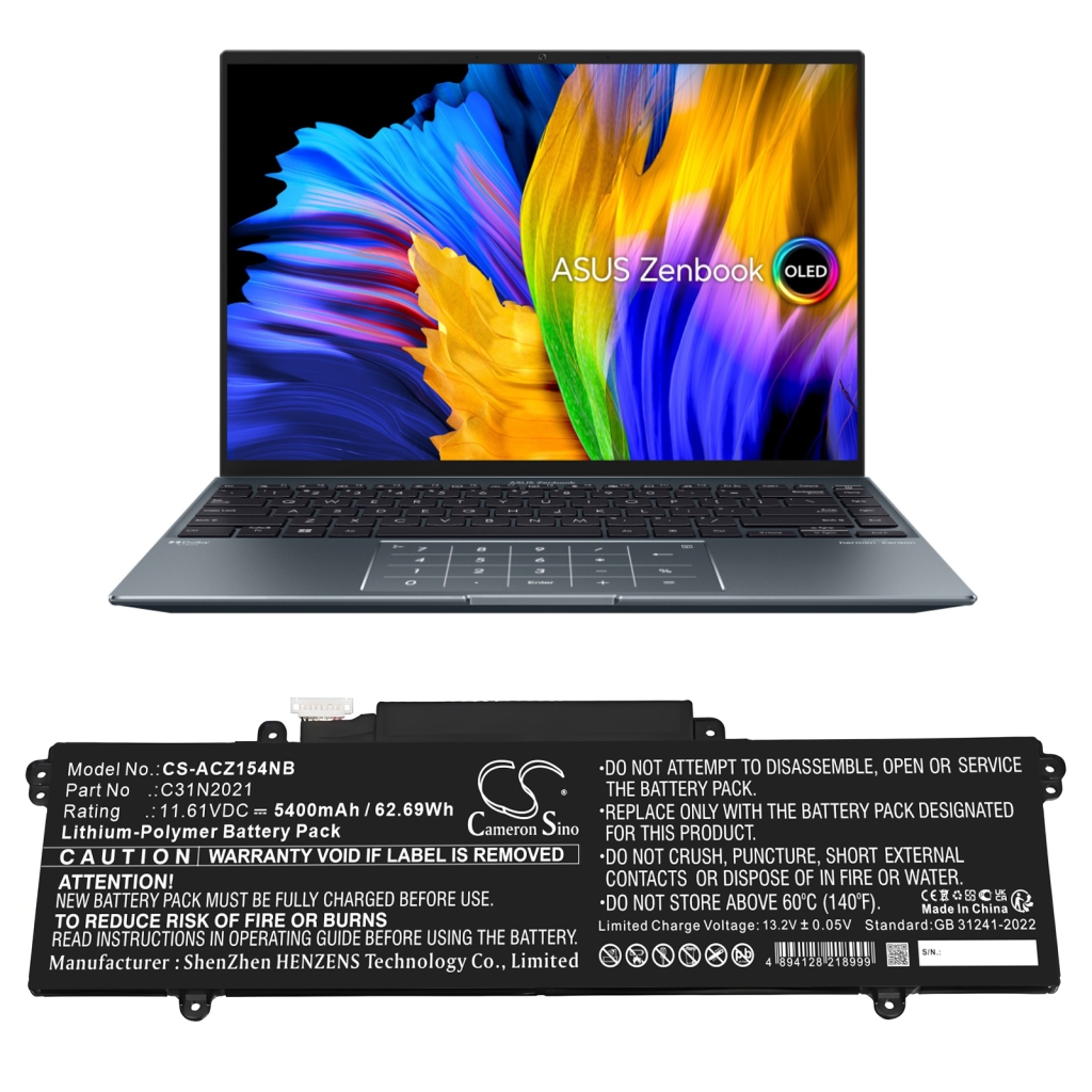 Baterija za prenosnik Asus CS-ACZ154NB