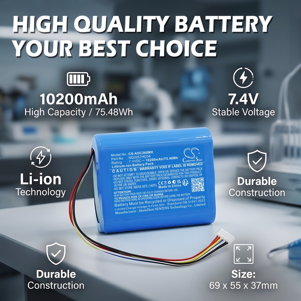 Baterija združljivo z Suntech Adc CS-ADC260MX
