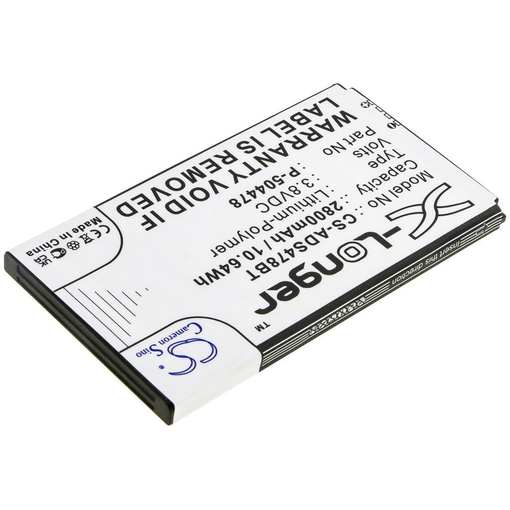 Kompatibilna zamenjava baterije za Adt P-504478