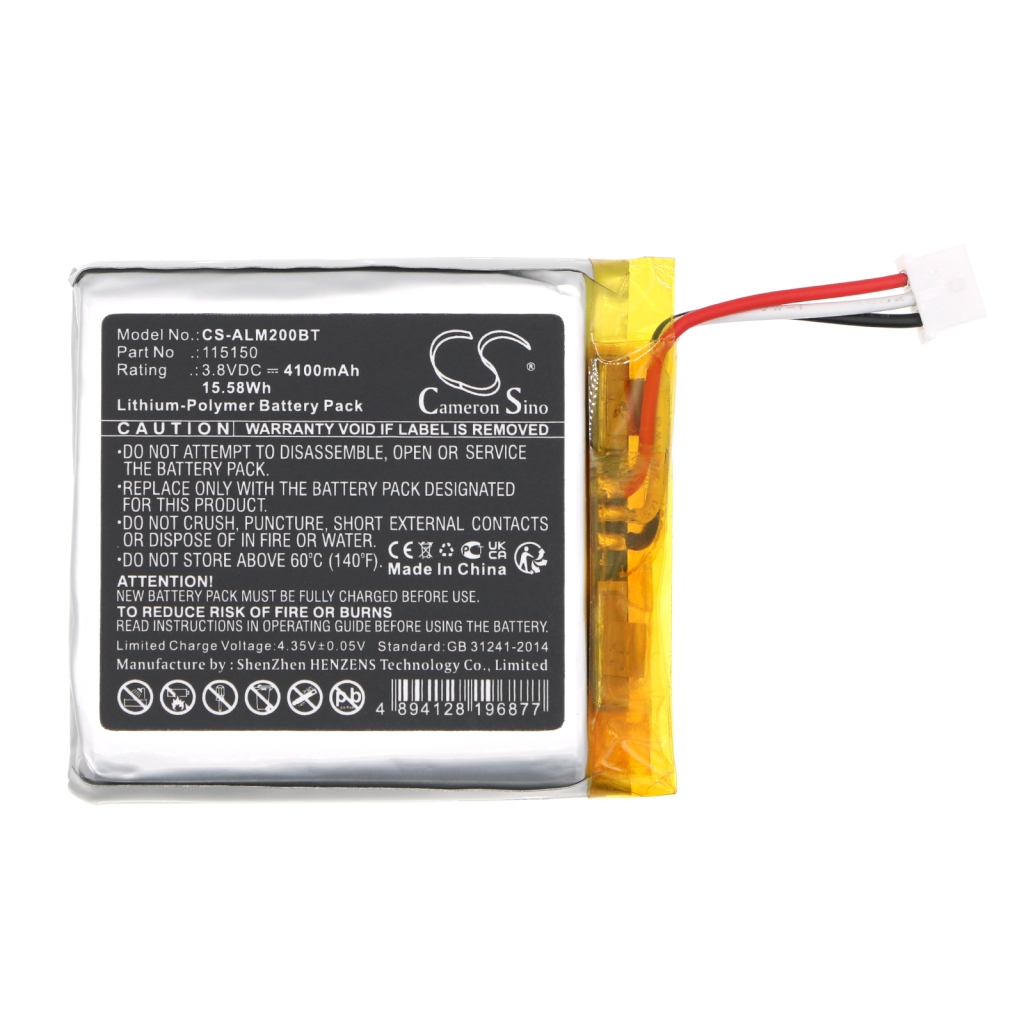Kompatibilna zamenjava baterije za 2gig 115150