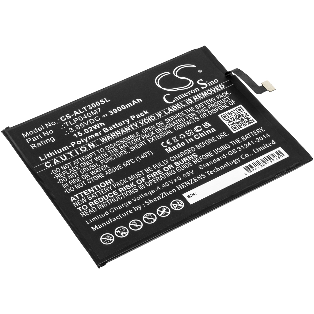 Baterija za tablični računalnik Alcatel CS-ALT300SL