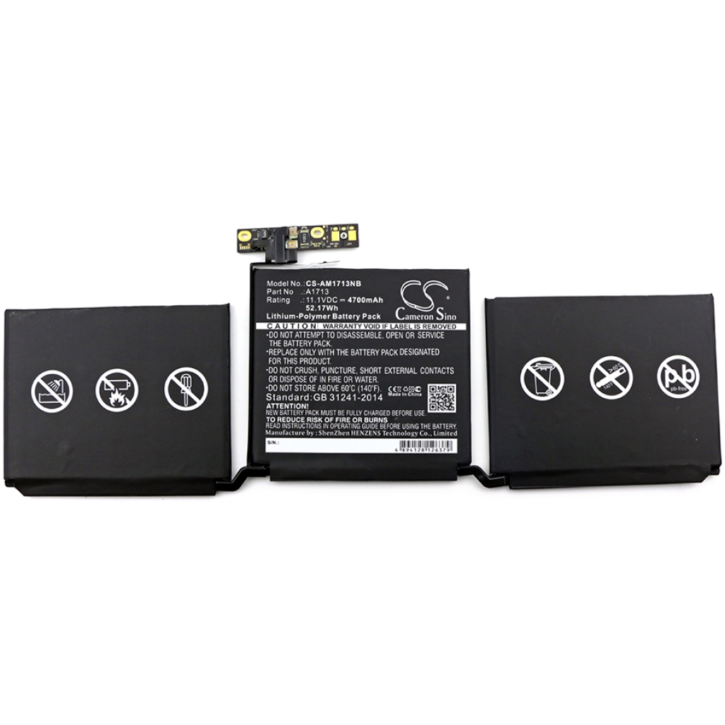 Notebook battery Apple A1708