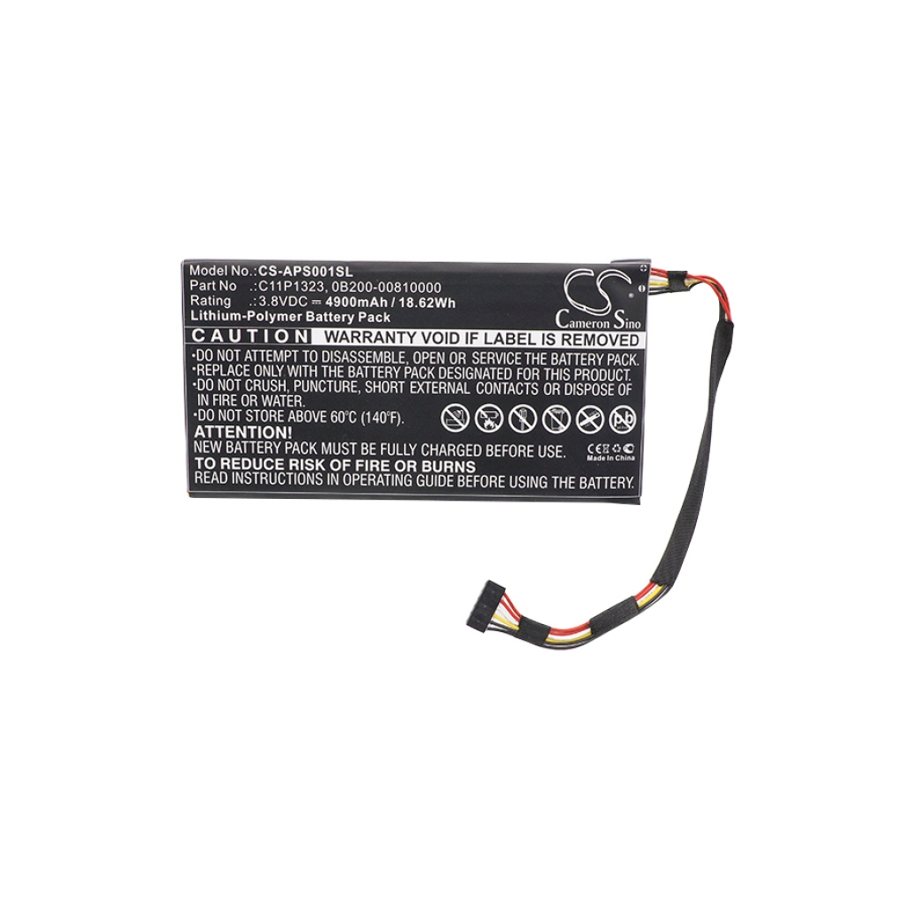 Kompatibilna zamenjava baterije za Asus 0B200-00810000,C11P1323