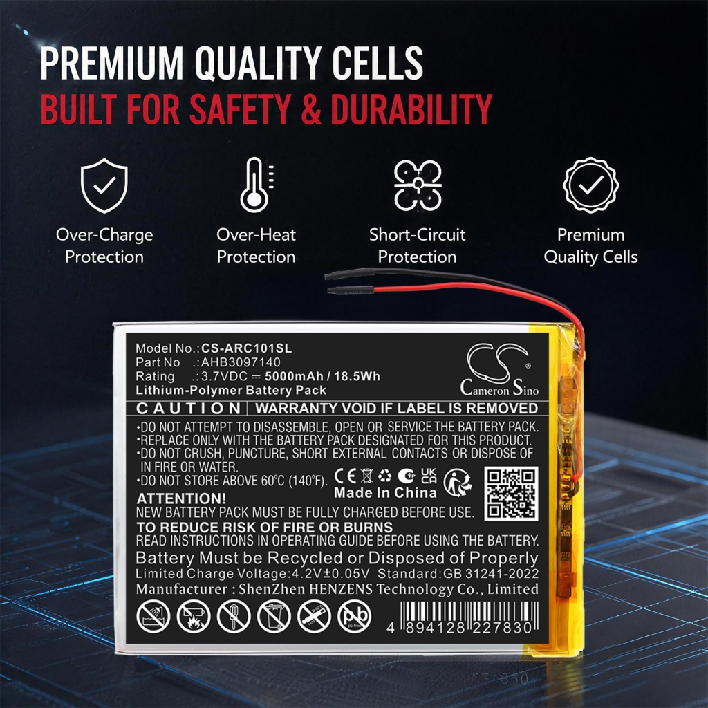 Battery for ARCHOS 101 Core 3G