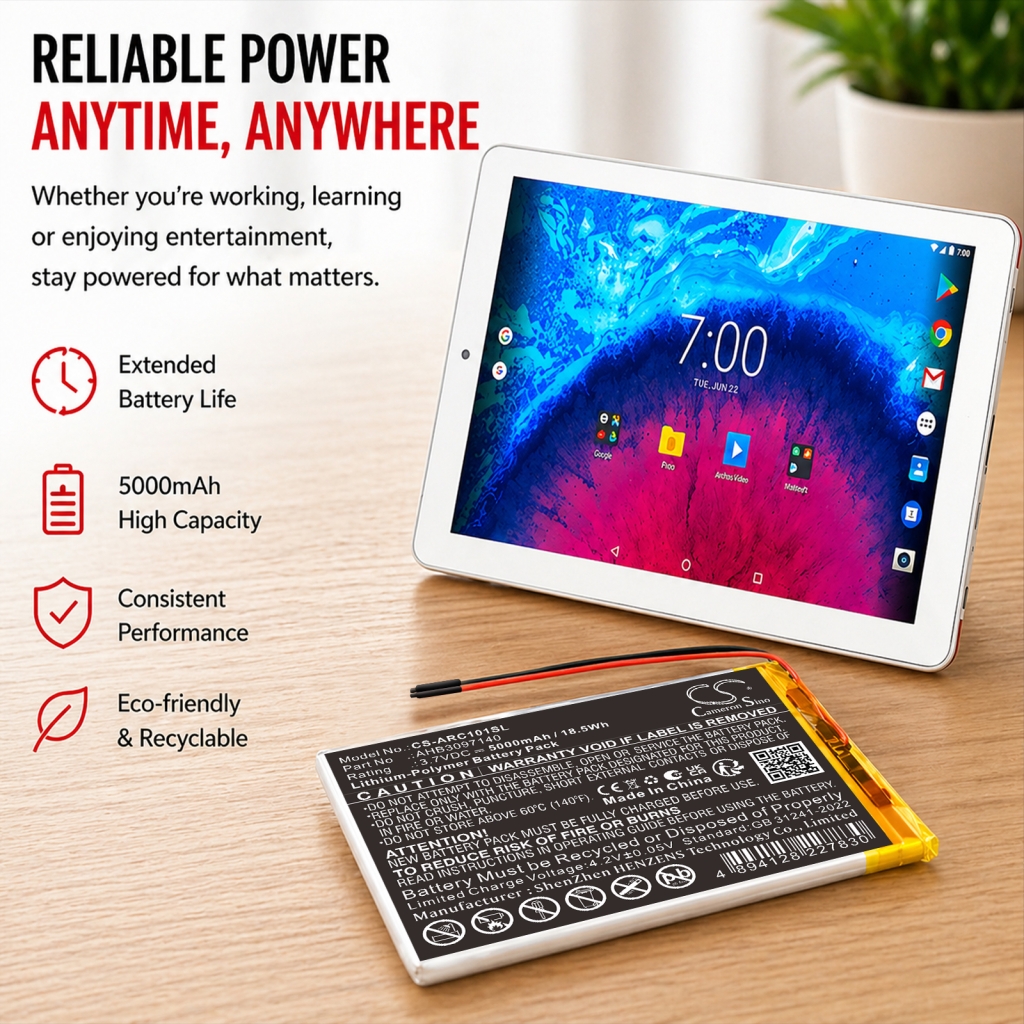 Battery for ARCHOS 101 Core 3G