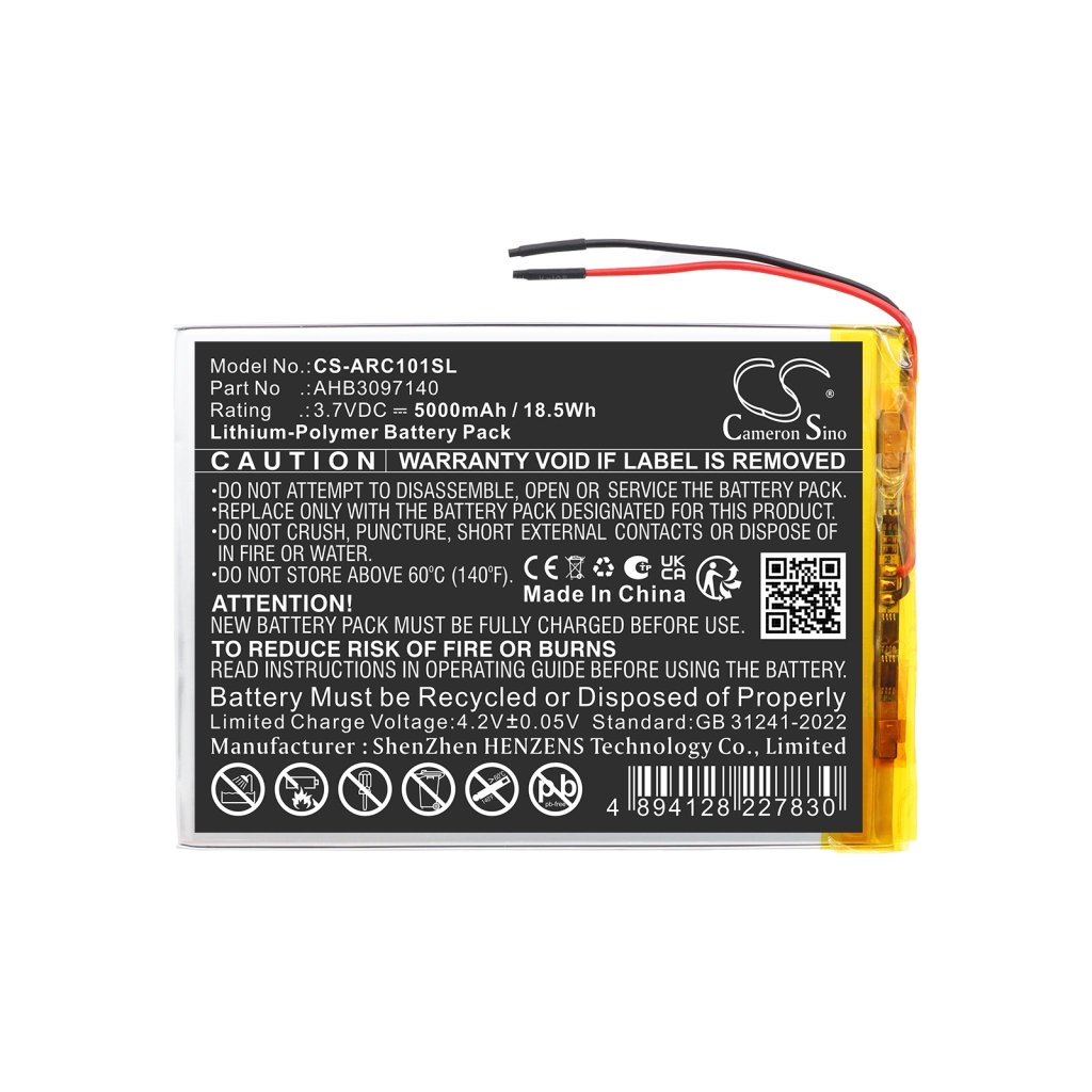 Battery for ARCHOS 101 Core 3G