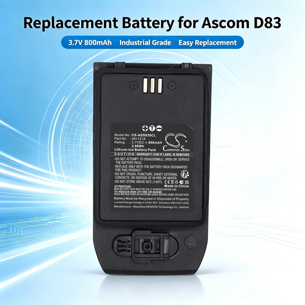 Battery for ASCOM D83 Talker