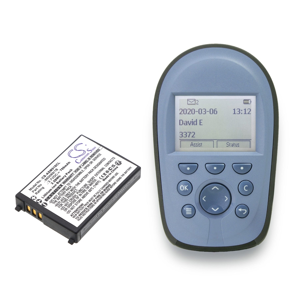 Kompatibilna zamenjava baterije za ASCOM 660089/1B,660109