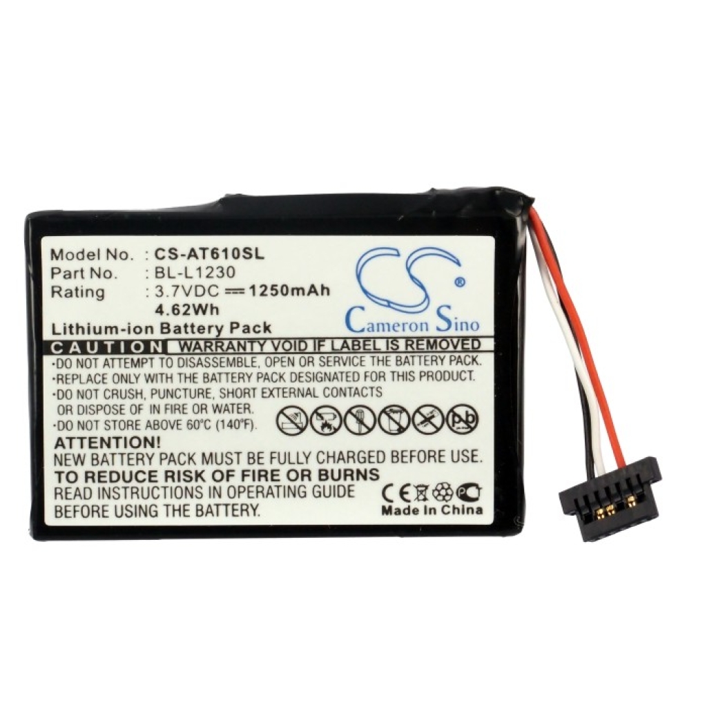 Baterija za GPS, navigator Airis CS-AT610SL