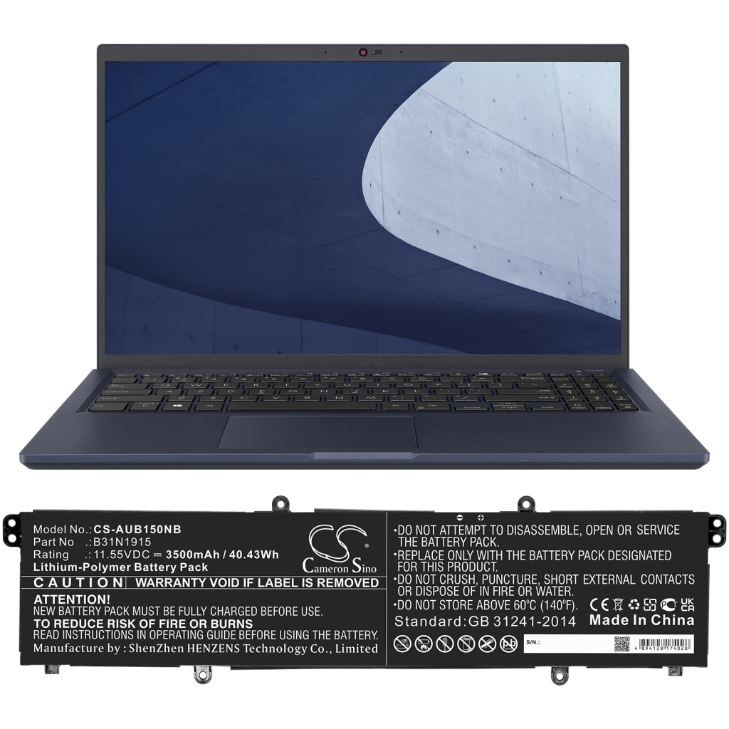 Asus Expertbook B1 B1500 B1500ceae-ej0356r