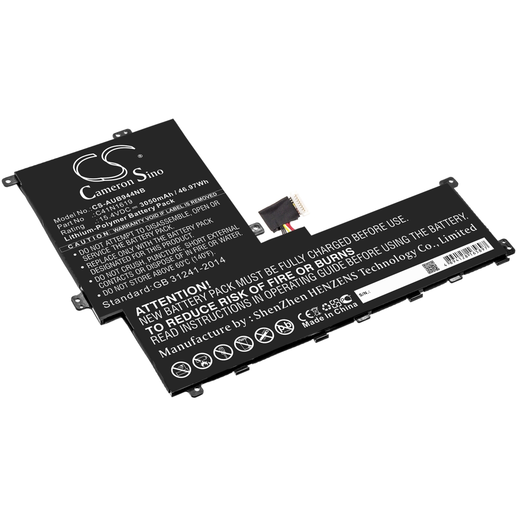 Kompatibilna zamenjava baterije za Asus 0B200-02350100,C41N1619