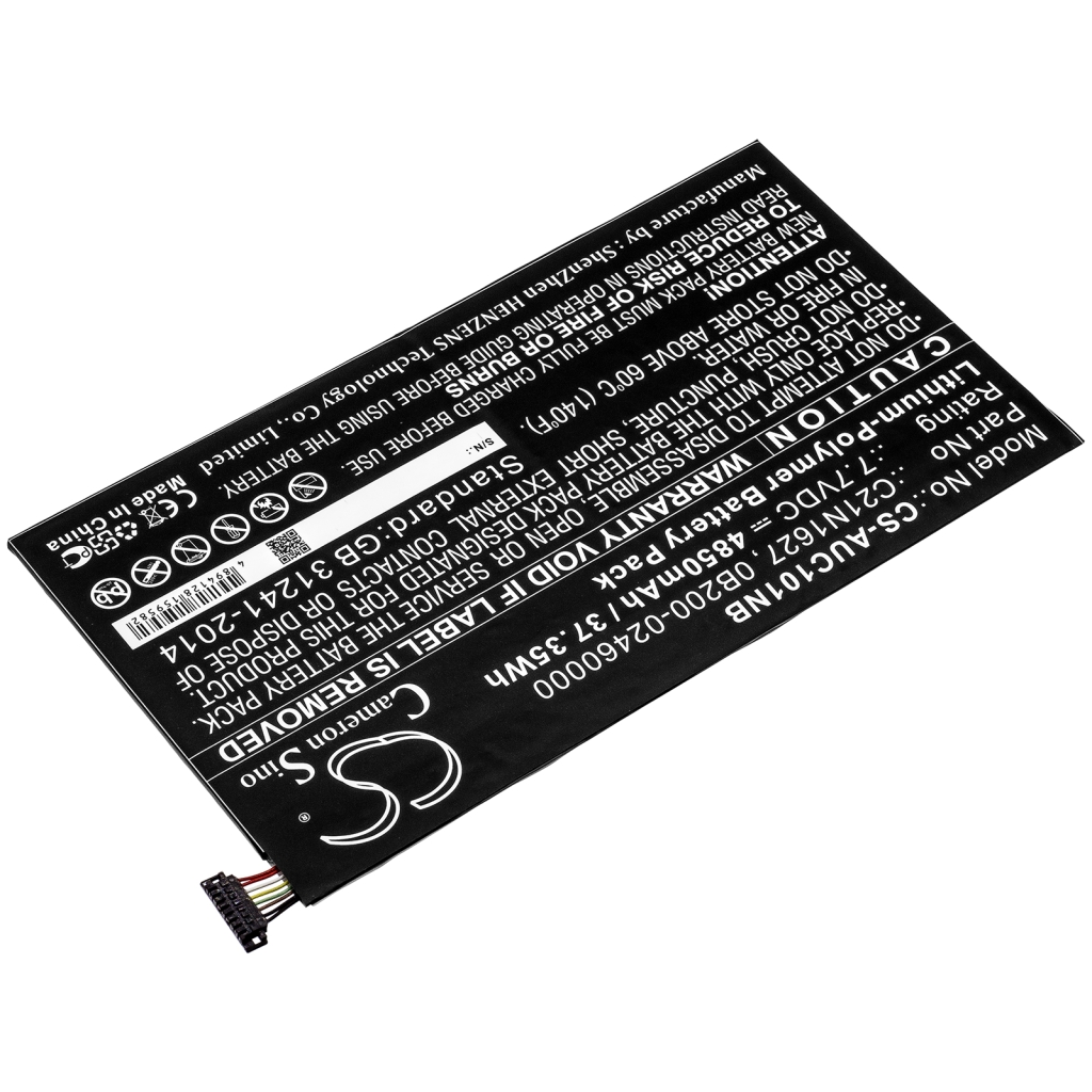 Kompatibilna zamenjava baterije za Asus 0B200-02460000,C21N1627