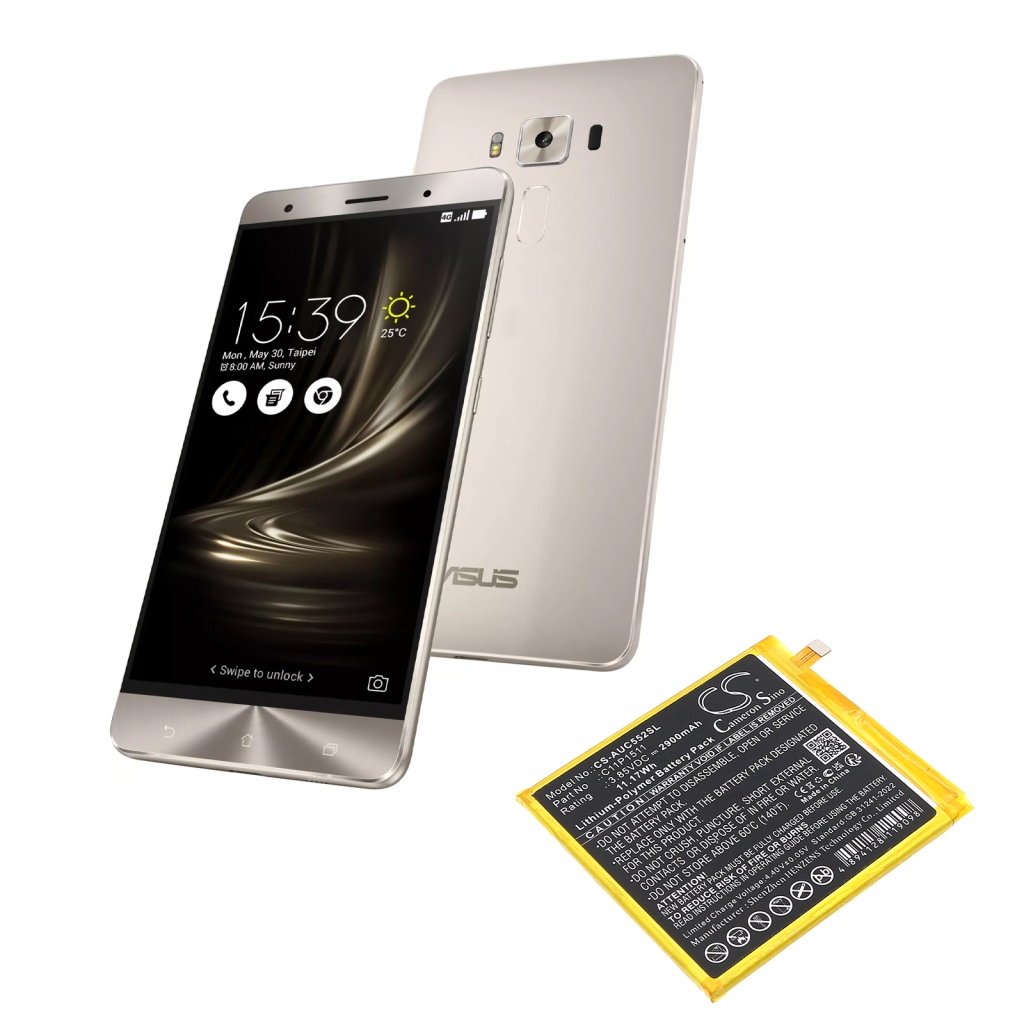 Kompatibilna zamenjava baterije za Asus 0B200-02000500,C11P1511
