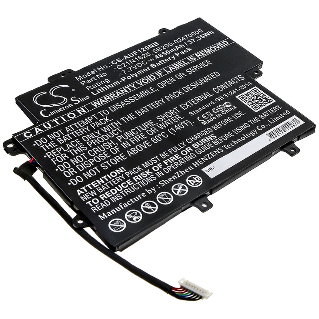 Kompatibilna zamenjava baterije za Asus 0B200-02470000,C21N1625