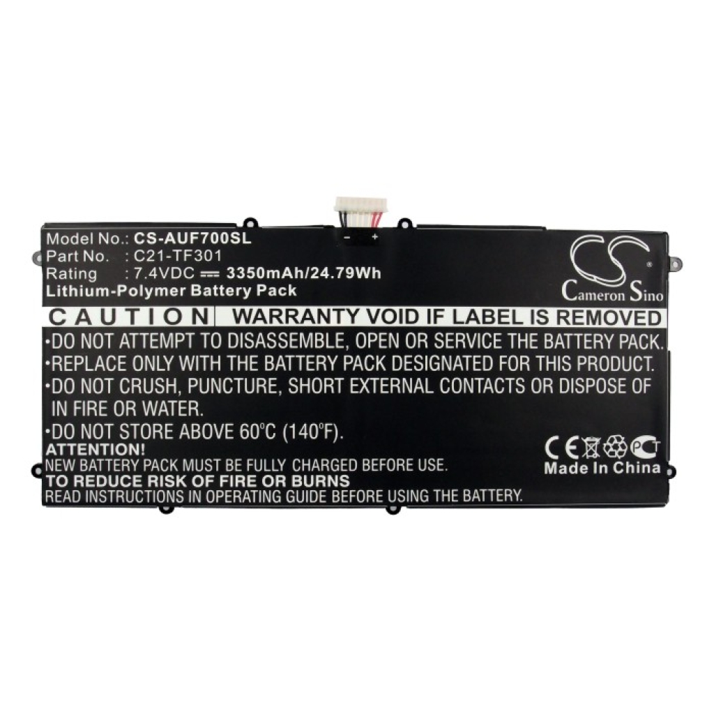 Tablet Battery Asus TF201-1I076A