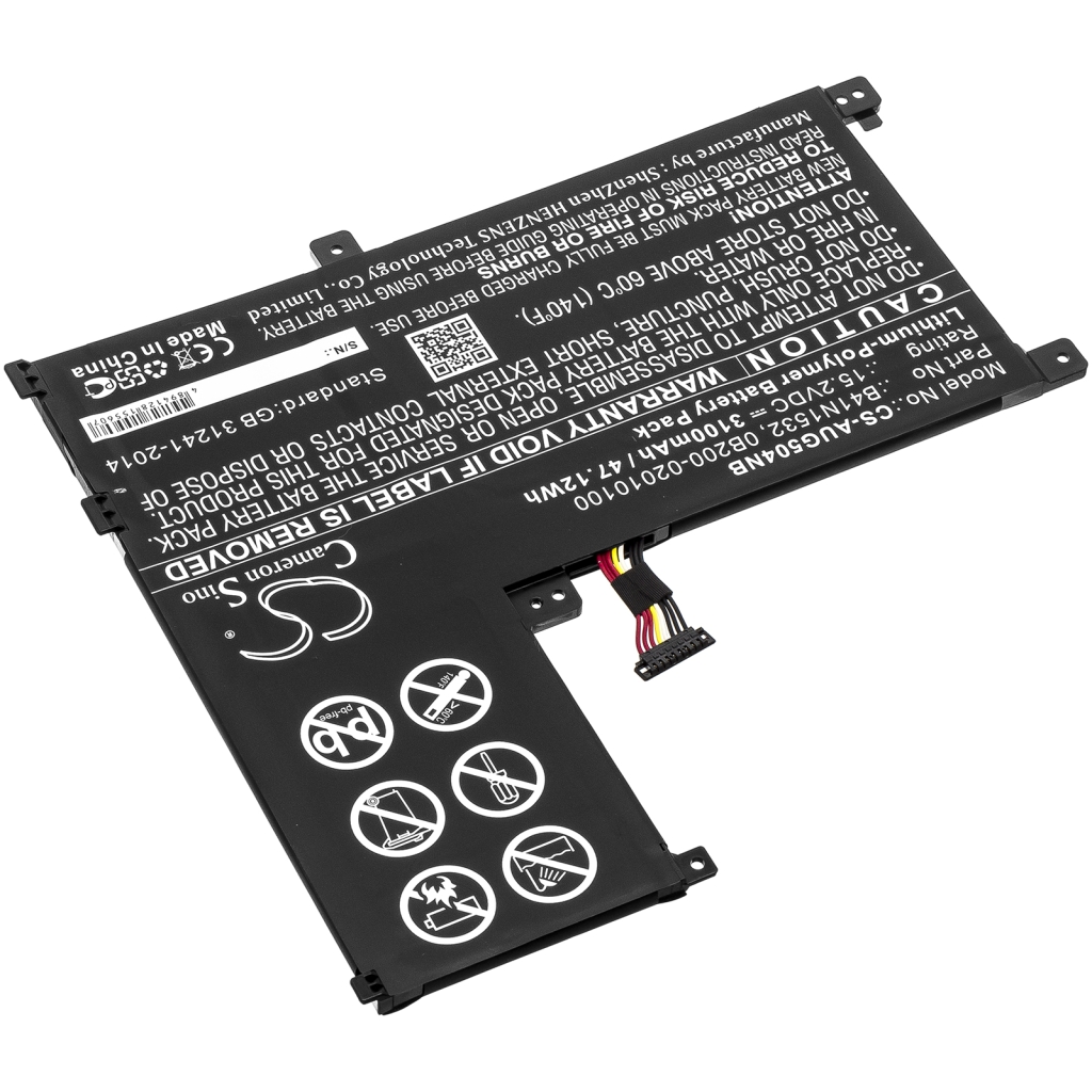 Kompatibilna zamenjava baterije za Asus 0B200-02010100,B41N1532