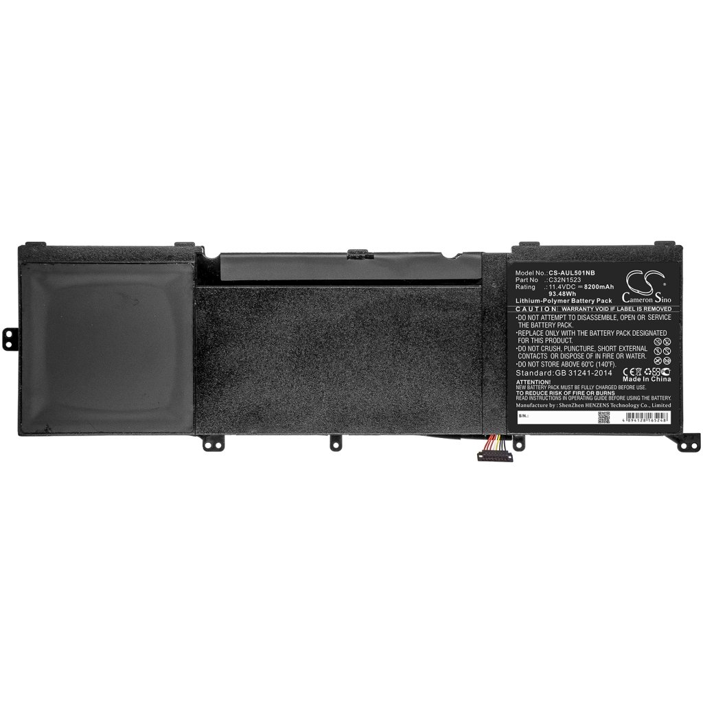 Kompatibilna zamenjava baterije za Asus 0B200-01250300,C32N1523