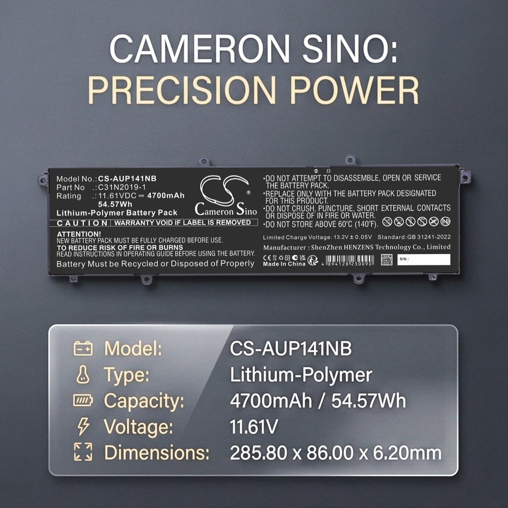 Battery compatible with Notebook battery