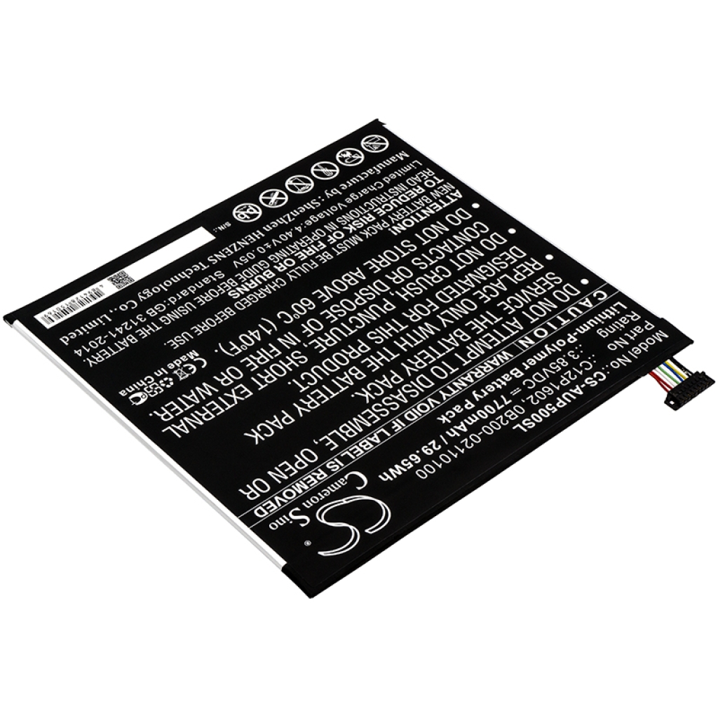 Kompatibilna zamenjava baterije za Asus 0B200-02110100,C12P1602