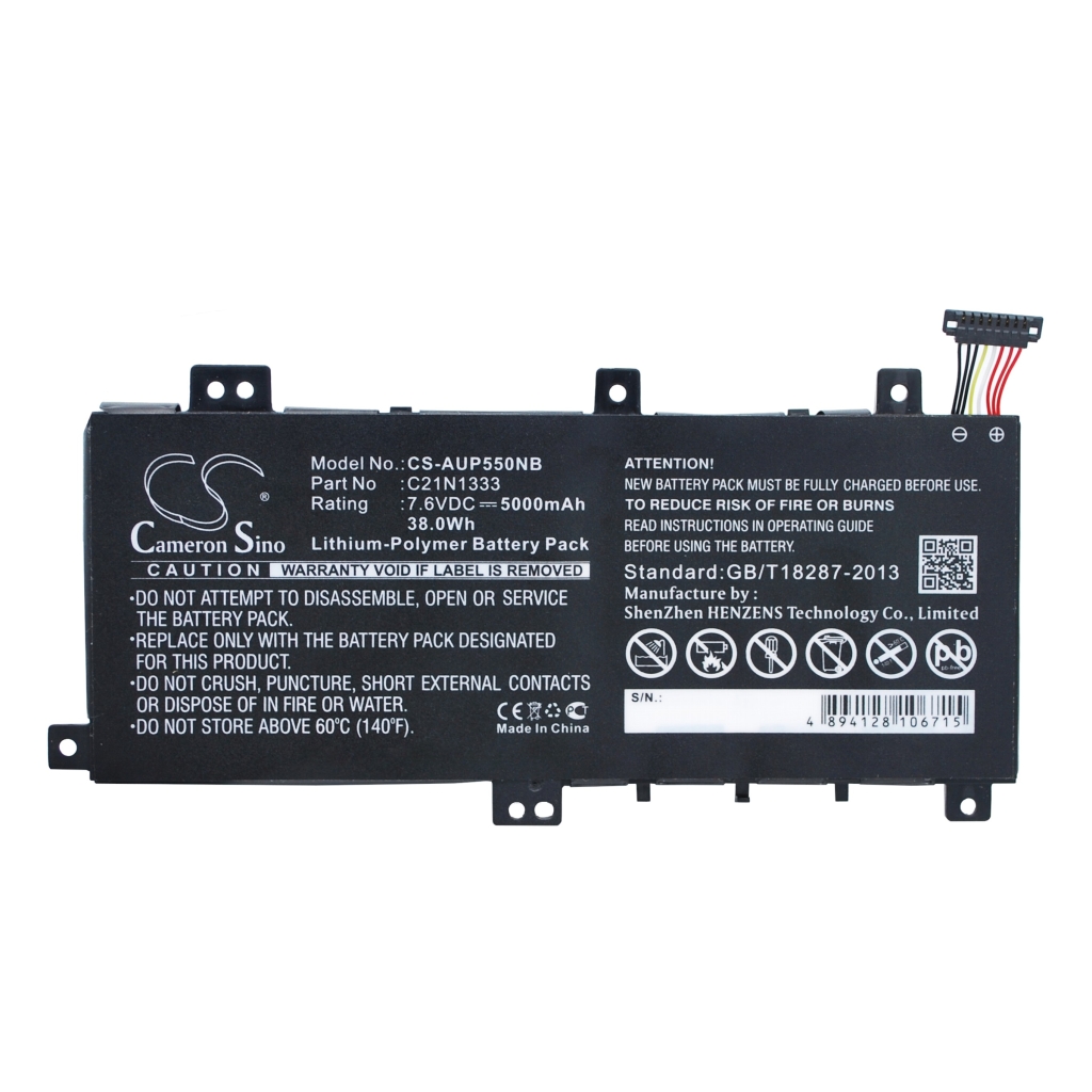 Baterija za prenosnik Asus CS-AUP550NB