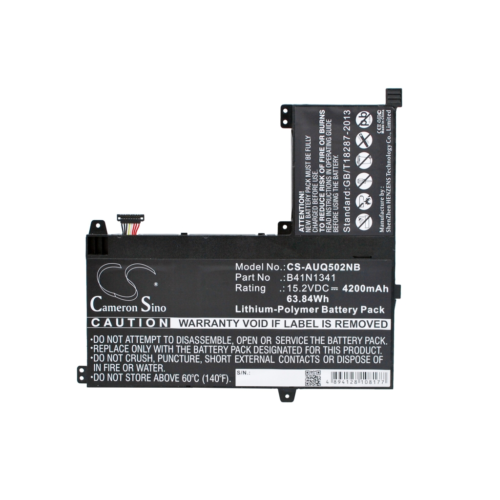 Kompatibilna zamenjava baterije za Asus 0B200-00960000,B41N1341