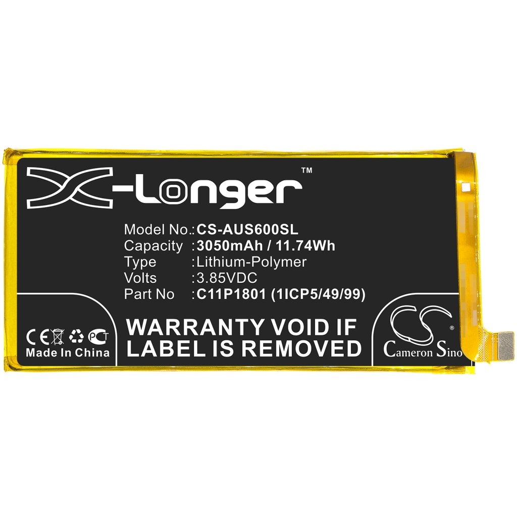 Kompatibilna zamenjava baterije za Asus 0B200-03010300,C11P1801 (1ICP5/49/99)