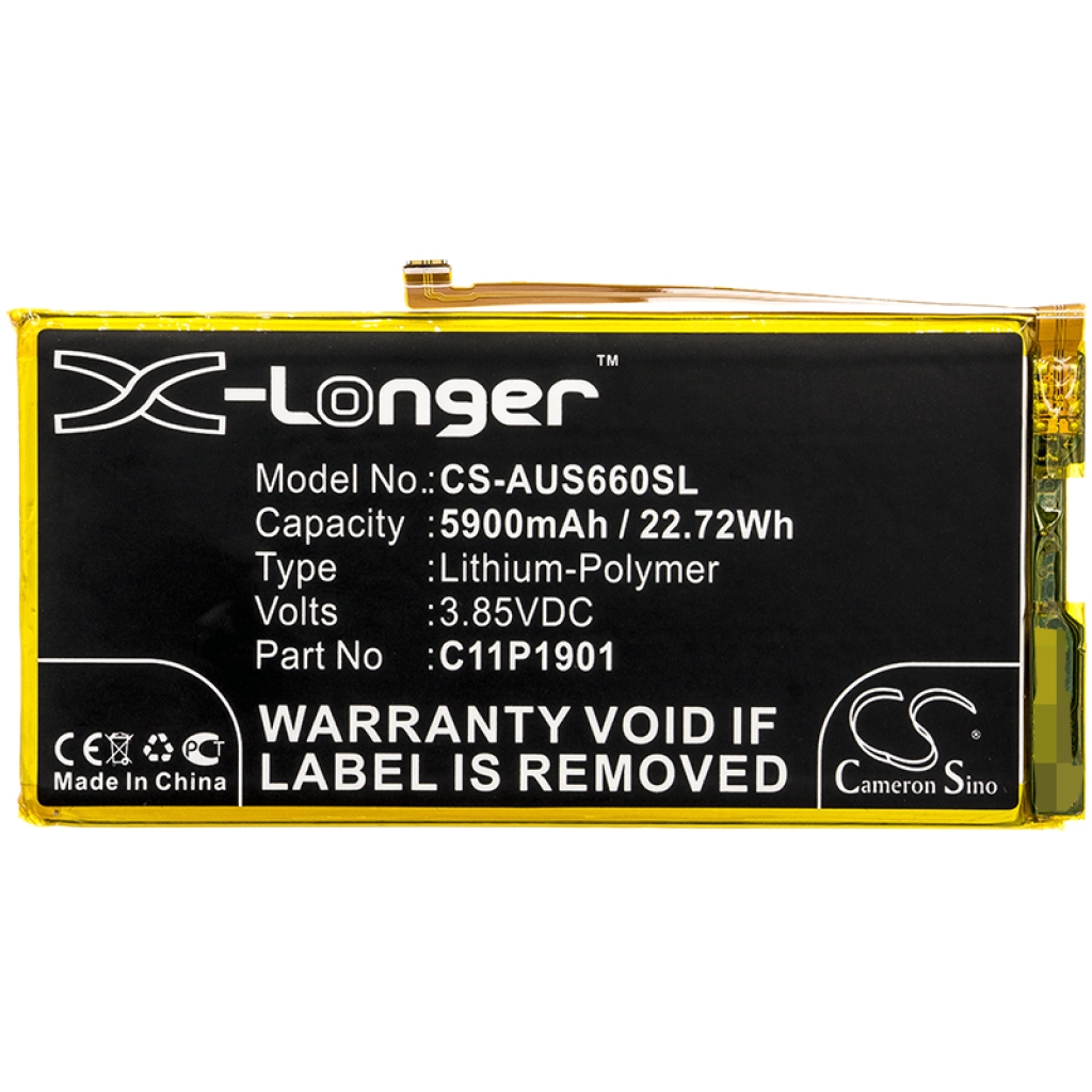 Kompatibilna zamenjava baterije za Asus 0B200-03510300,C11P1901