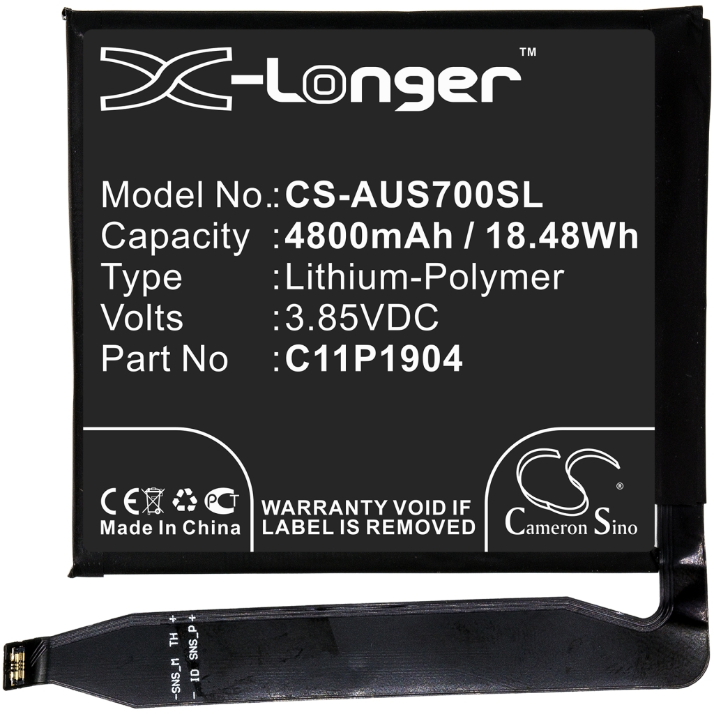 Kompatibilna zamenjava baterije za Asus 0B200-03740200,C11P1904
