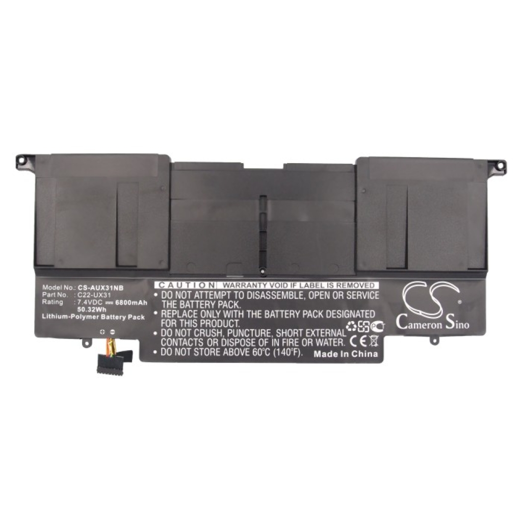 Kompatibilna zamenjava baterije za Asus C22-UX31