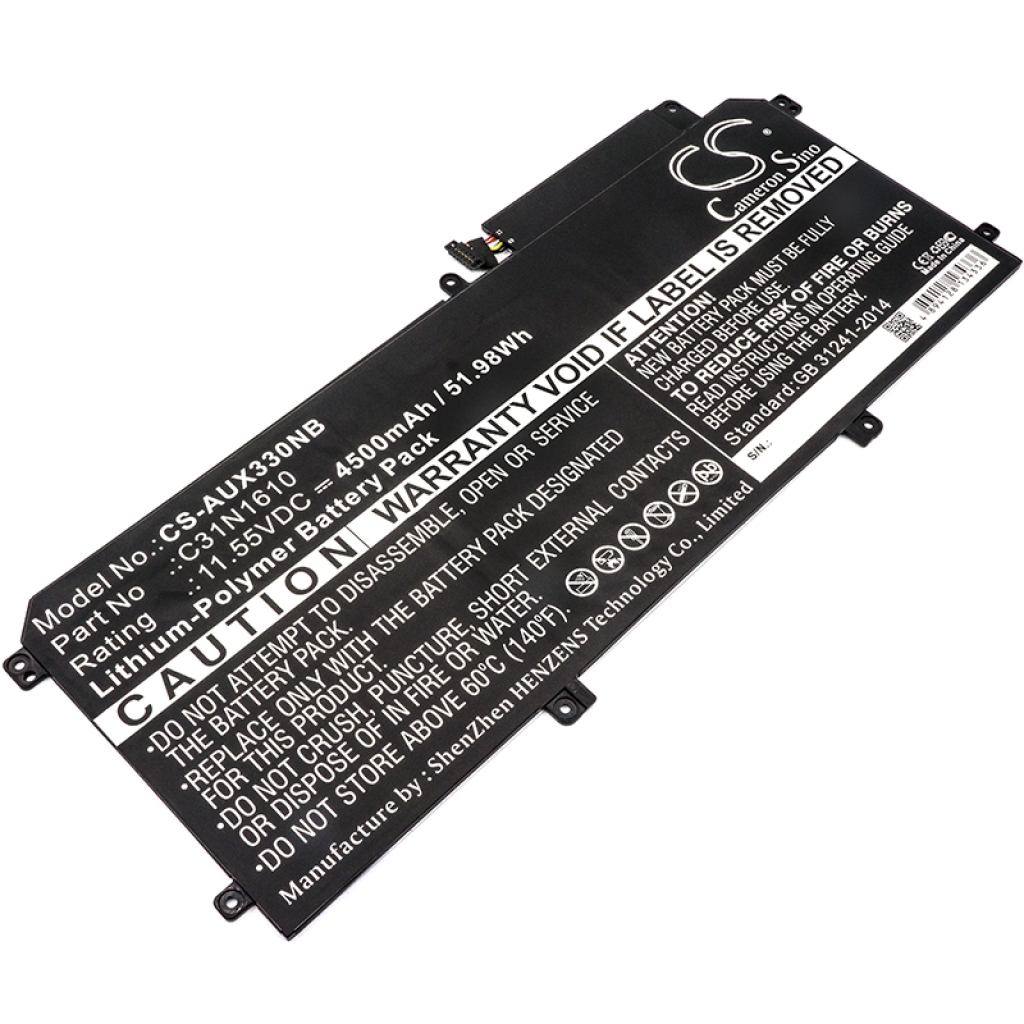 Kompatibilna zamenjava baterije za Asus 0B200-02090100,C31N1610