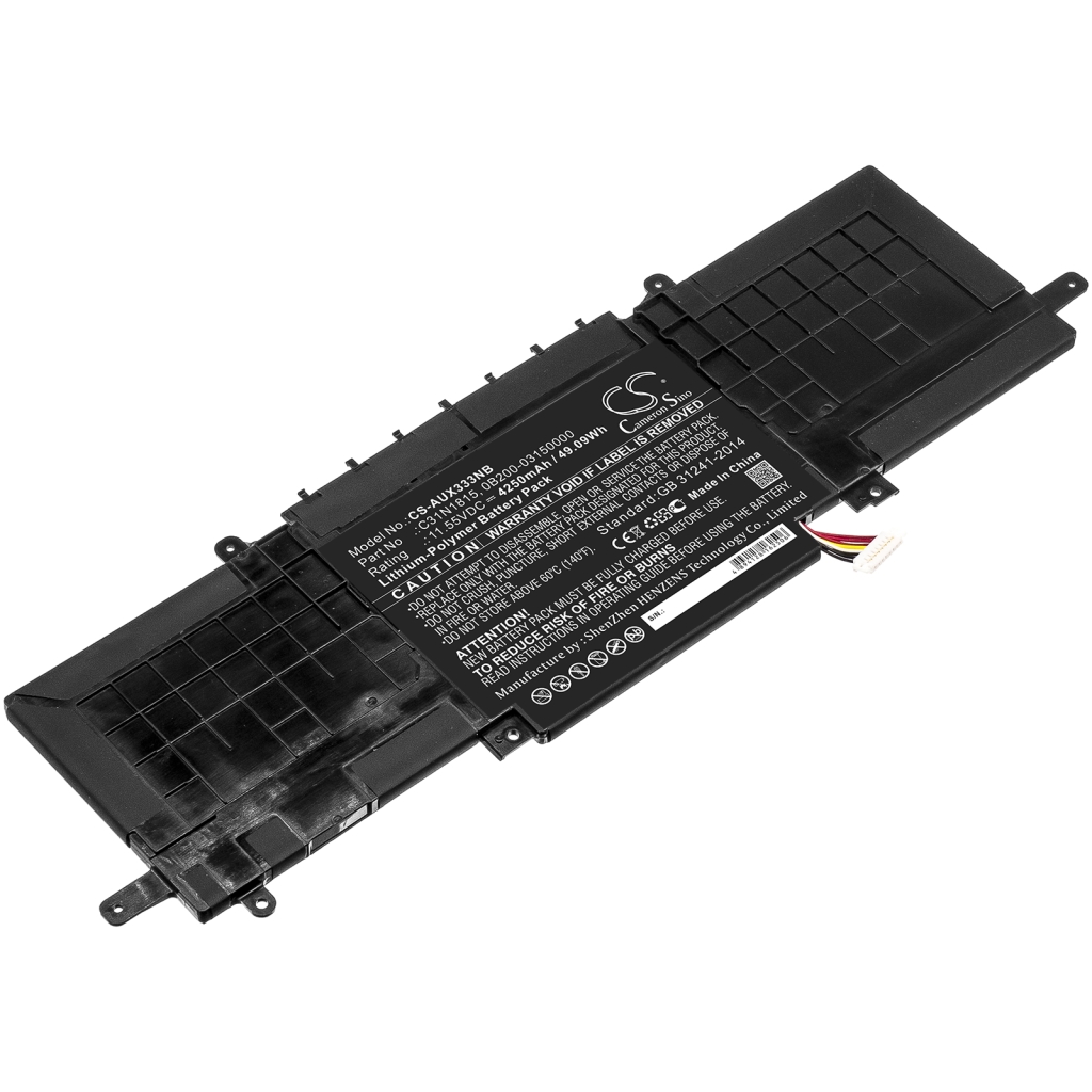 Kompatibilna zamenjava baterije za Asus 0B200-03150000,C31N1815