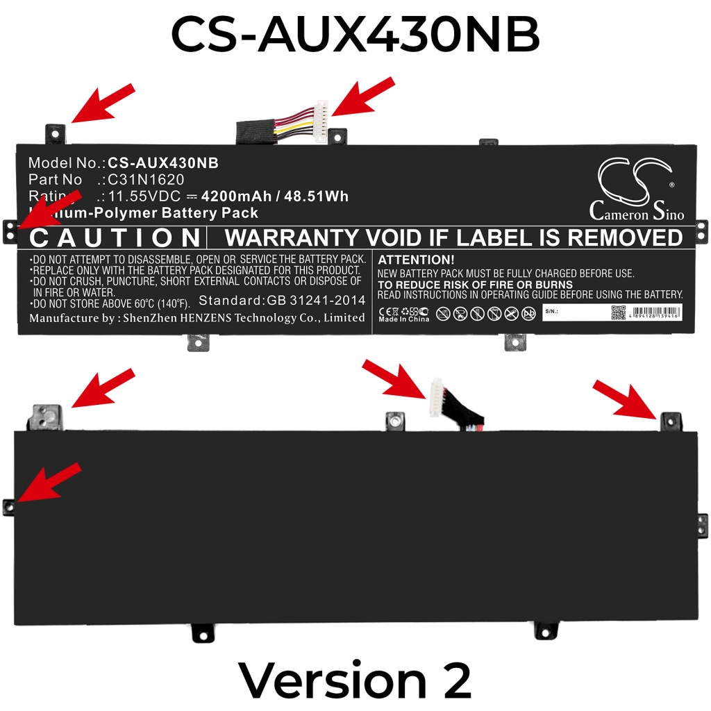 Notebook battery Asus PRO P5440FA-BM0008R