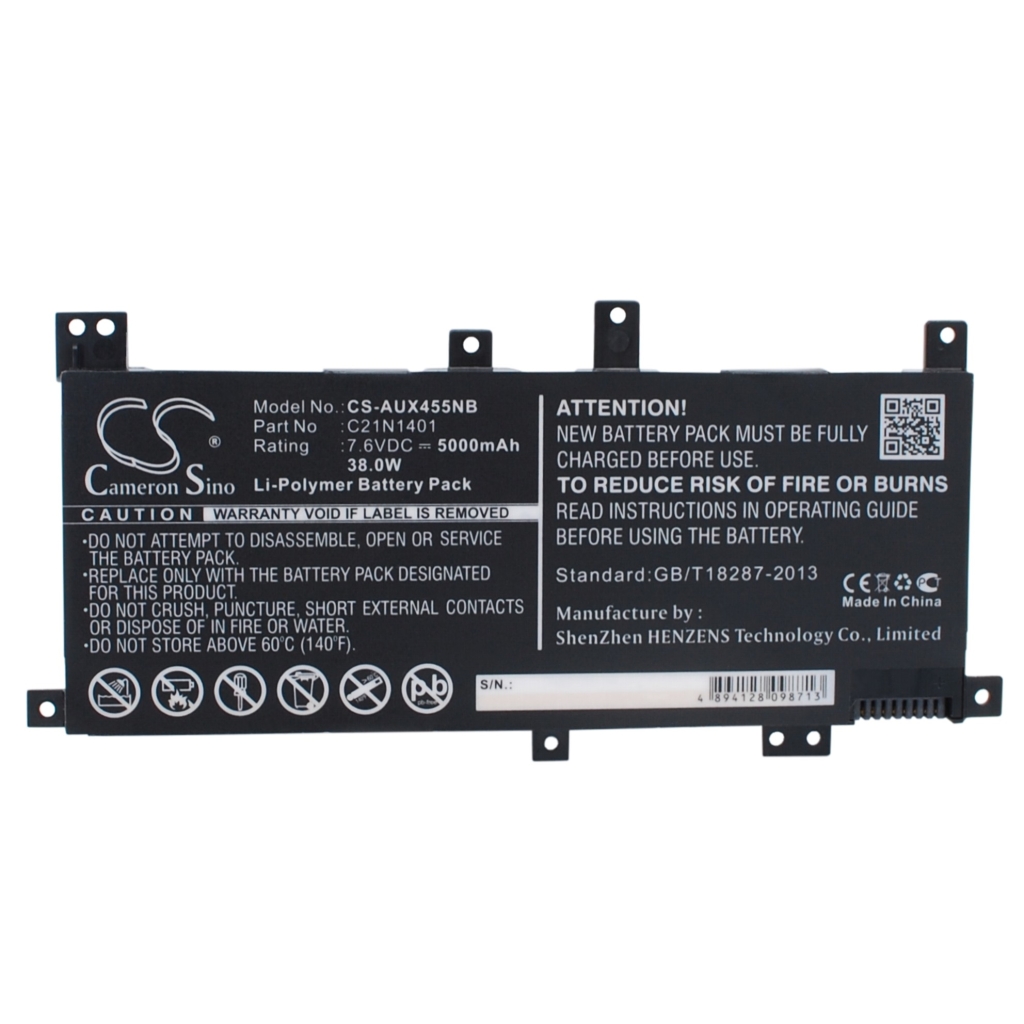 Baterija za prenosnik Asus CS-AUX455NB