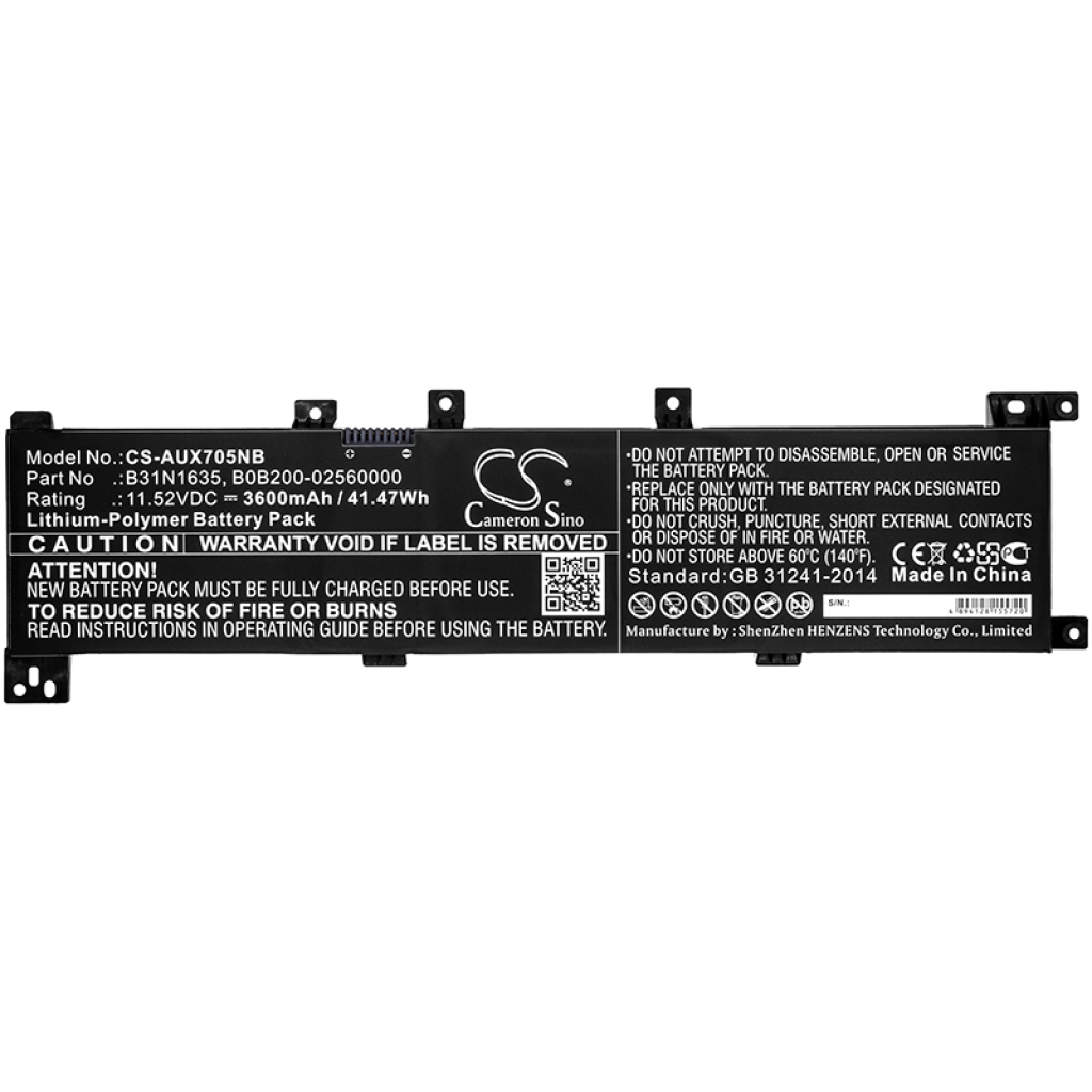Asus VivoBook N705UD-GCJ28T