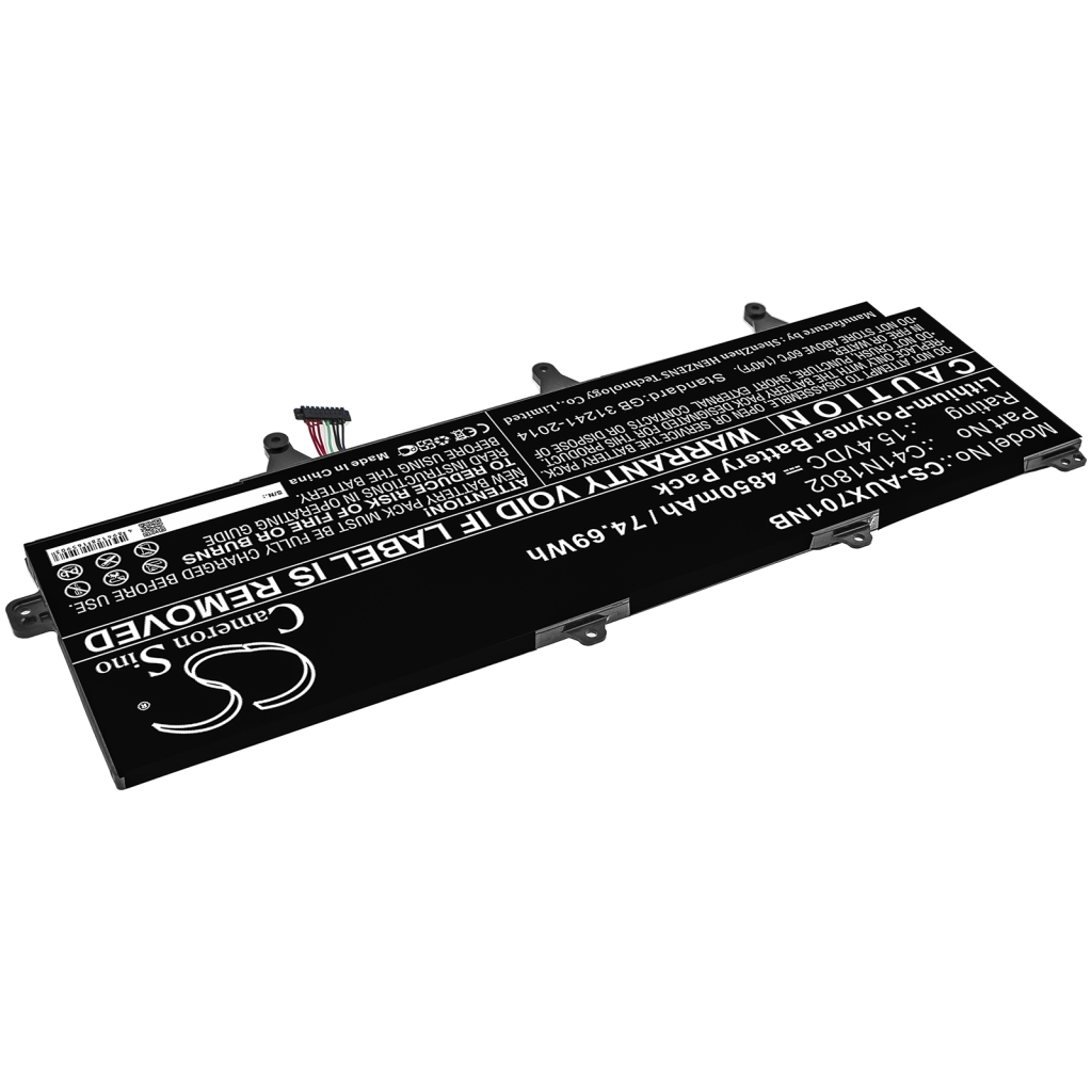Kompatibilna zamenjava baterije za Asus 0B200-03140100,C41N1802