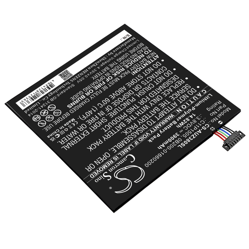 Kompatibilna zamenjava baterije za Asus 0B200-01660200,C11P1505