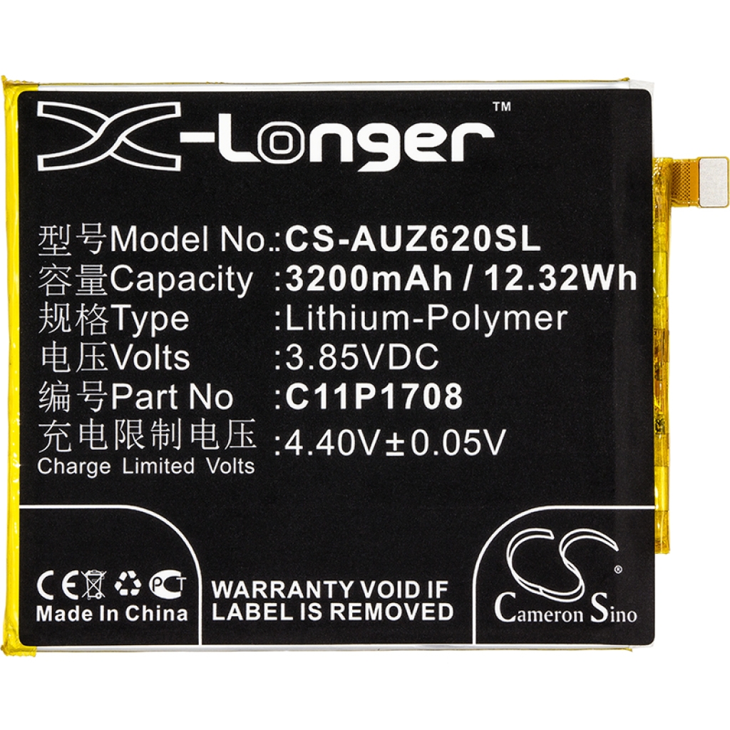 Kompatibilna zamenjava baterije za Asus 0B200-02890100,C11P1708 (1ICP4/66/75)