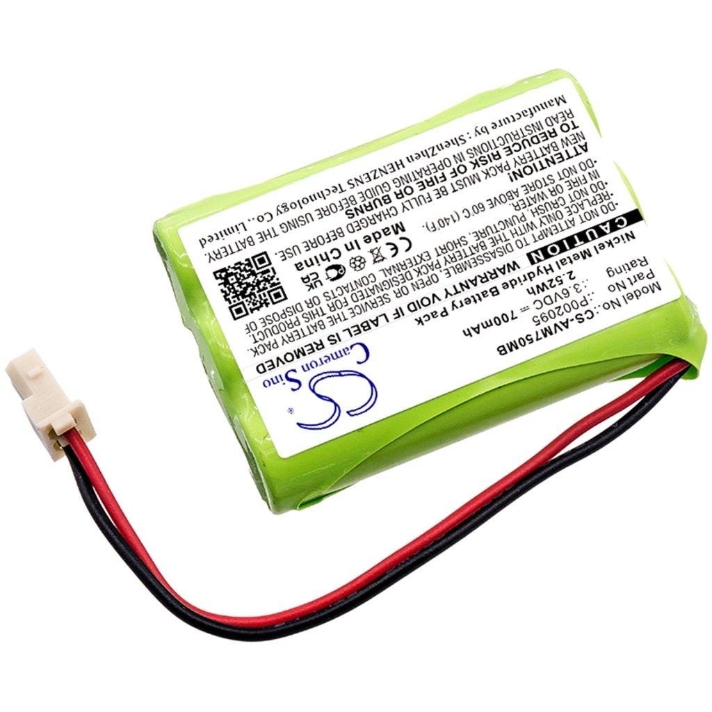 Kompatibilna zamenjava baterije za Alecto P002095