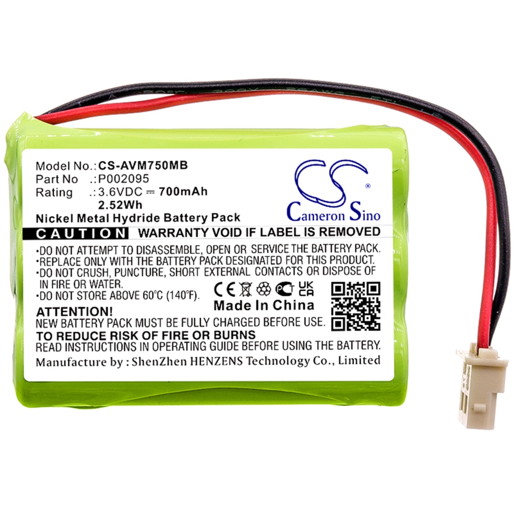 Kompatibilna zamenjava baterije za Alecto P002095