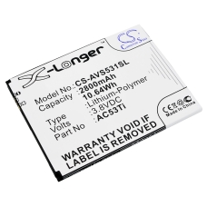 Kompatibilna zamenjava baterije za Archos AC53TI