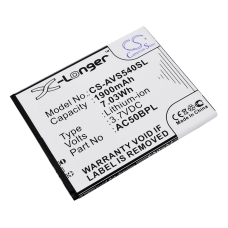 Kompatibilna zamenjava baterije za Archos AC50BL,AC50BLP,AC50BPL,AL50BPL