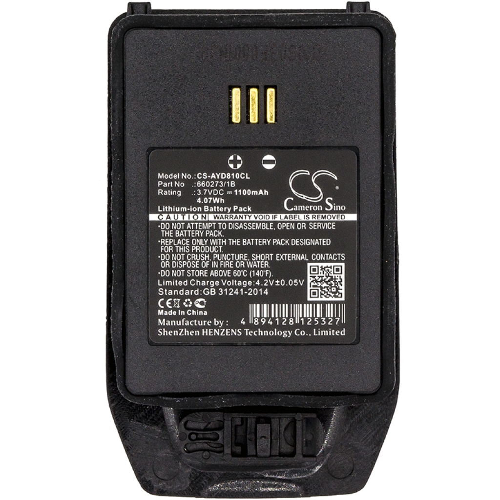 Kompatibilna zamenjava baterije za ASCOM 1220187,660273/1B