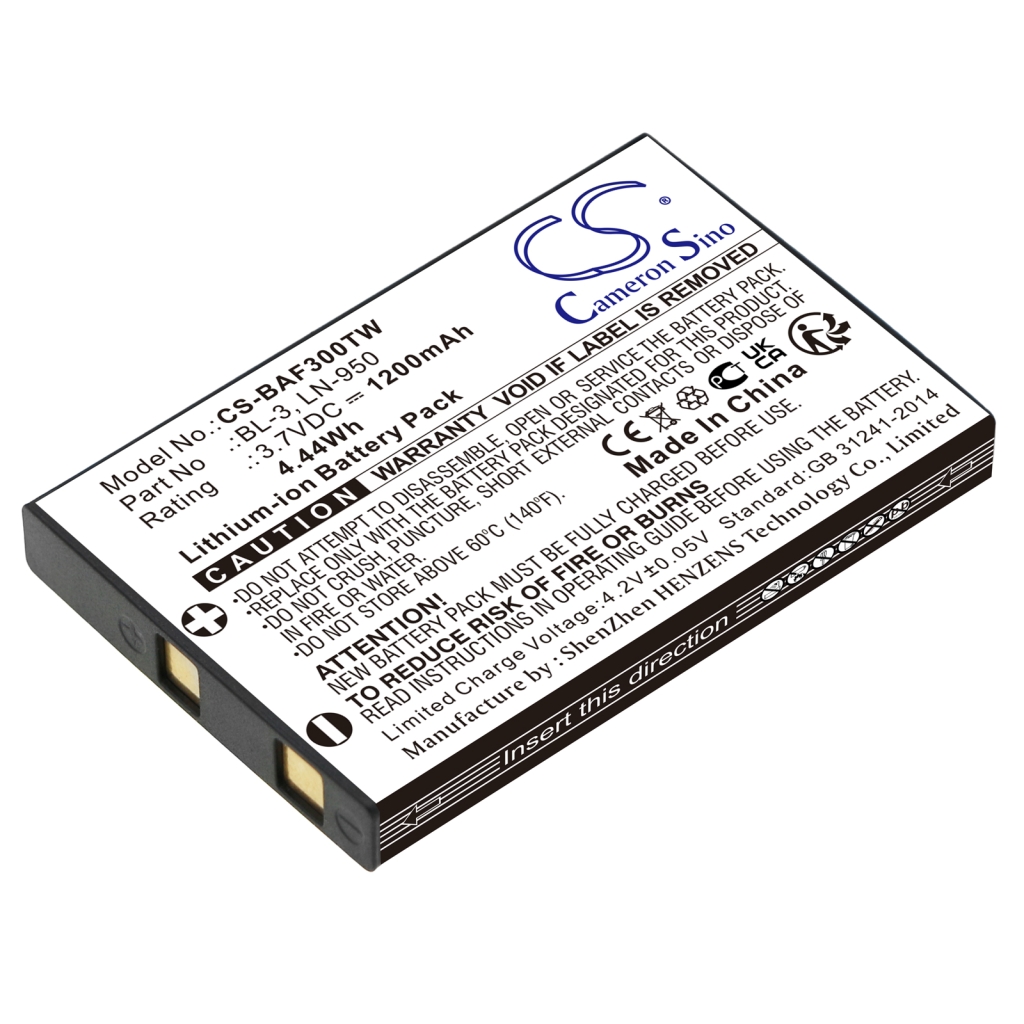 Batteries Two-Way Radio Battery CS-BAF300TW