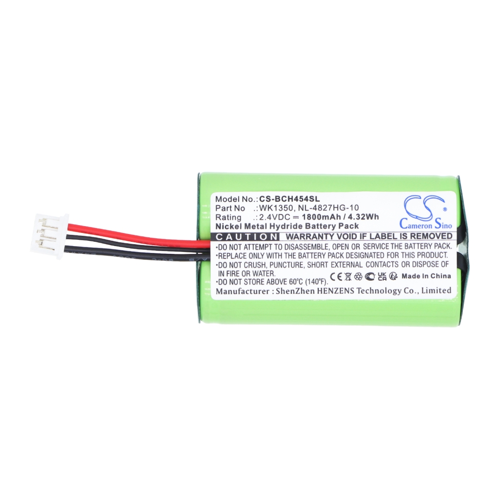 Battery compatible with Shure