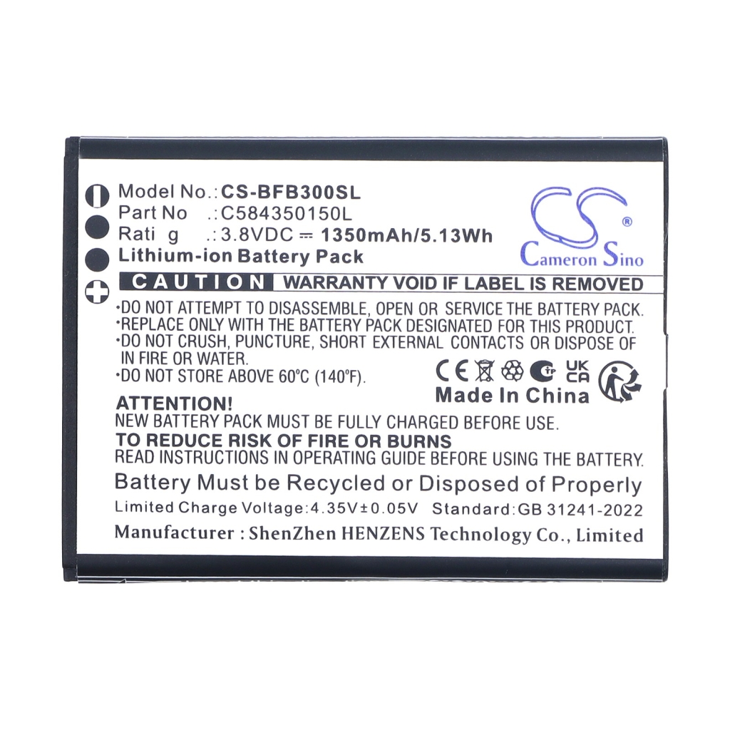 Baterije združljivo z BLU B300V B300V CS-BFB300SL