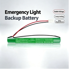 Compatible battery replacement for Beghelli 38.2900.85,3AA1700AC