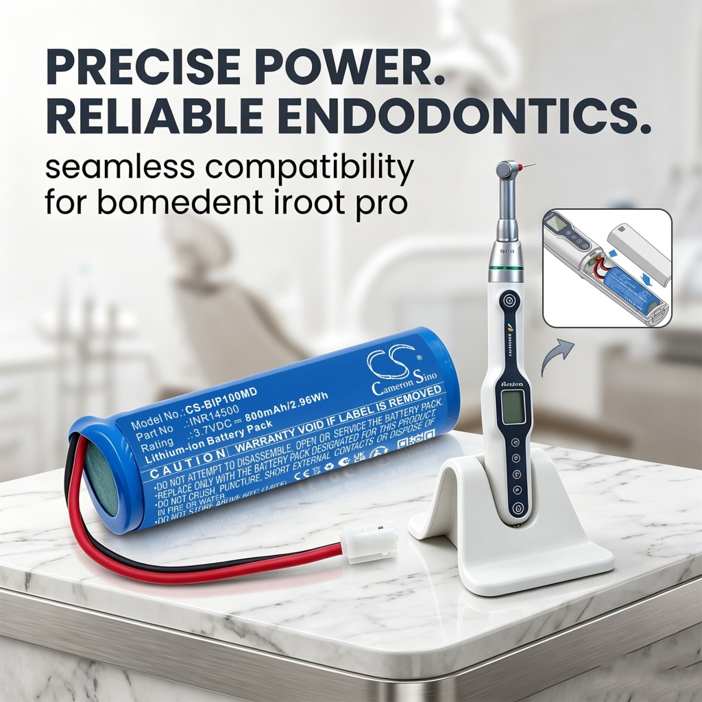 Baterije združljivo z Bomedent iRoot PRO Bondent CS-BIP100MD