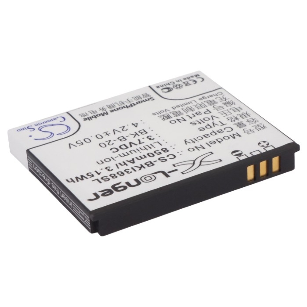 CS-BKI368SL back face angled, mirrored label, 3 gold contact pads visible